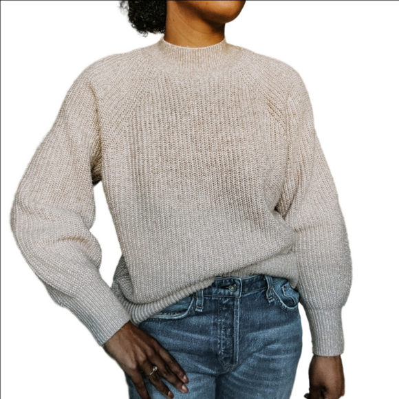 Oatmeal Loft Sweater - Picture 2 of 10